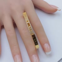 اسوارة ذهب المسيكاء بتصميم ماسي فاخر عيار 21 وزن 8...