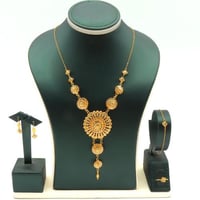 طقم ذهب كرسي جابر عيار 21 وزن 9.6 جرام