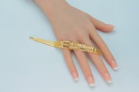 سوارة ذهب عيار 21 وزن 9.06 جرام