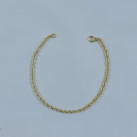 كلكشن عقد واسوارة المبروم ذهب عيار 18 وزن 2.47 جرا...