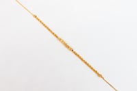 افخم اسوارة ذهب الدوريكاء عيار 18 وزن 1.1 جرام