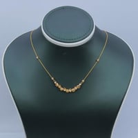 سلسال ذهب عيار 21 البريق الناعم وزن 3.9 جرام