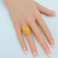 خاتم ذهب الدوريكاء عيار 21 وزن 4.22 جرام