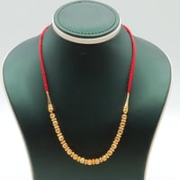 عقد ذهب عيار 21 المسبحة الأنيق وزن 6.86 جرام