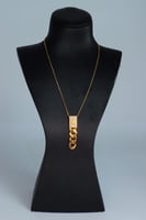 سلسال ذهب الموناكو تصميم الماس عيار 21 وزن 5.6 جرا...