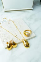 طقم ذهب البوتيقاء عيار 21 بدون اسواره بتصميم الماس...