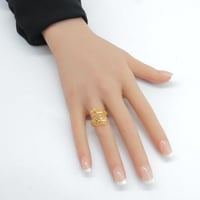 خاتم ذهب عيار 21