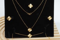 طقم ذهب الفان كليف عيار 21 وزن 8.2جرام