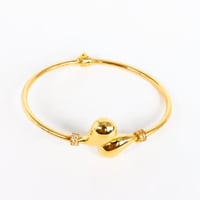 اسوارة ذهب ناعمه بملسة الماسية عيار 18 وزن 7.1 جرا...