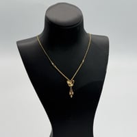 عقد ذهب الفراشة عيار 21 وزن 3 جرام