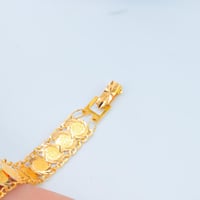 سوارة ذهب تصميم الجنيهات عيار 21 وزن 7.45 جرام