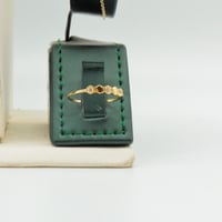 طقم ذهب اللوف تصميم الماسي عيار 18 وزن 4.26 جرام