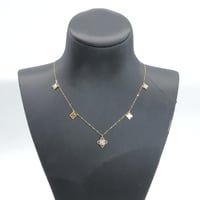 تشوكر ذهب نواعم تصميم الماسي عيار 18 وزن 1.15 جرام