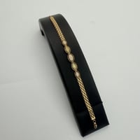 اسوارة ذهب الباولاء بملسة الماسية عيار 21 وزن 11.0...