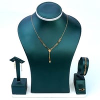 طقم ذهب ناعم عيار 21 وزن 2.25 جرام