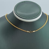 عقد ذهب المبروم عيار 21 وزن 2.6 جرام