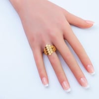 خاتم ذهب عيار 21