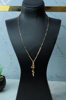 سلسال ذهب جنزير تصميم دقة ياباني عيار 18 وزن 5.2 ج...