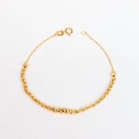 افخم اسوارة ذهب مبروم عيار 18 لأطلالة رائعة وزن 1....