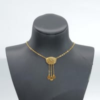 مخنق ذهب عيار 21 وزن 2.86 جرام