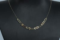 سلسال ذهب تصميم الجنزير عيار 18