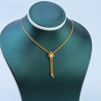 سلسال ذهب عيار 21 وزن 2.86 جرام