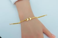 سوارة ذهب الفان كليف عيار 21 وزن 5.2 جرام