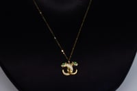 سلسال ذهب تصميم البلغاري نواعم عيار 18 وزن 1.4 جرا...