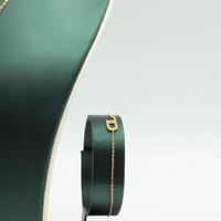 طقم ذهب المسيكاء تصميم الماسي عيار 18 وزن 5.3 جرام