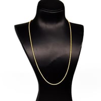 سلسال المبروم عيار 21 طول 50 سم وزن 4.9 جرام