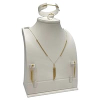 طقم ذهب عيار 21 وزن 8.8 جرام