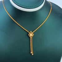 سلسال ذهب عيار 21 وزن 2.86 جرام