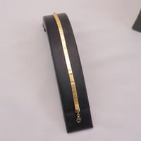 كلكشن عقد واسوارة الحرير ذهب عيار 18 تصميم ناعم وز...