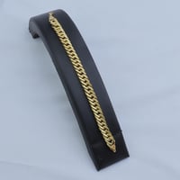 سوارة ذهب جنزير تلبس وجهين عيار 18 وزن 7.2 جرام