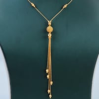 سلسال ذهب كور الببلز عيار 21 وزن 7.3 جرام