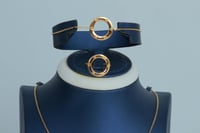 طقم ذهب اللوف عيار 21 وزن 11.4 جرام