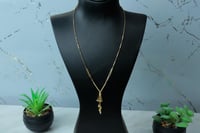 سلسال ذهب جنزير تصميم دقة ياباني عيار 18 وزن 5.2 ج...