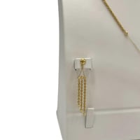 طقم ذهب عيار 21 وزن 8.8 جرام