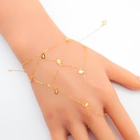 كف ذهب عيار 21 وزن 0.9 جرام