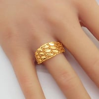 خاتم ذهب عيار 21