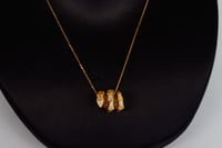 سلسال ذهب بلغاري تصميم الماسي عيار 18 وزن 5.5 جرام