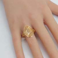 خاتم ذهب عيار 21