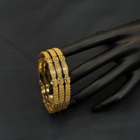 بناجر ذهب كويتي عيار 21 أثر الديرة وزن 6.1 جرام