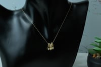 سلسال شومية الماسي ذهب عيار 18 وزن 3.3 جرام