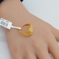 خاتم ذهب عيار 21