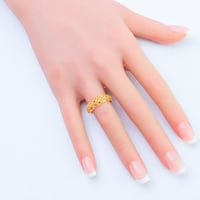 خاتم ذهب عيار 21