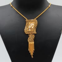 سبحة ذهب بحريني عيار 21 وزن 7.3 جرام