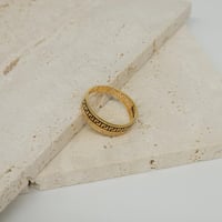 خاتم فرزاتشي بتصميم الماسي مميز ذهب عيار 21