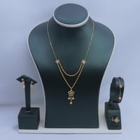 طقم ذهب عيار 21 وزن 4.3 جرام