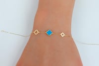 اساور فان كليف ذهب ملونه تصميم الماسي عيار 18 وزن...